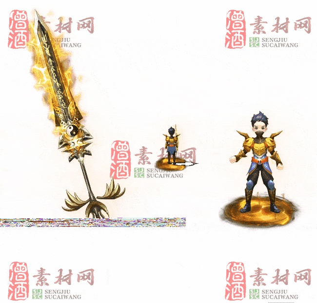 免费剑甲套装素材20240310A：12-2
