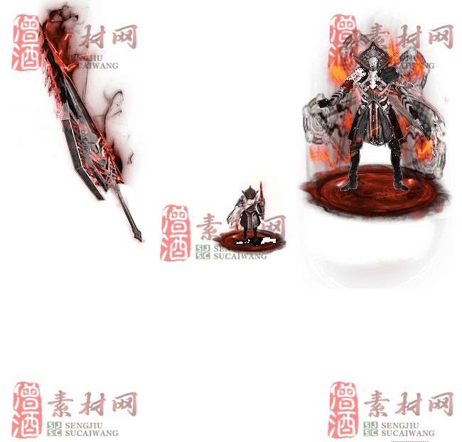 免费剑甲套装素材20240310A：36-1