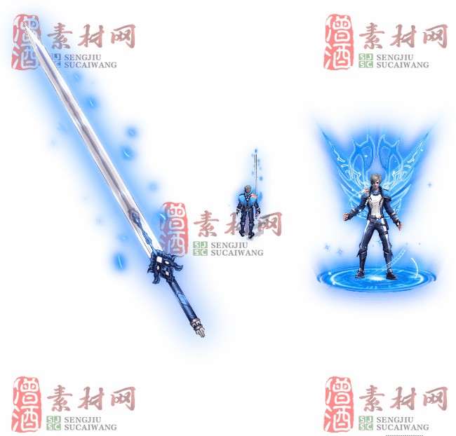 免费剑甲套装素材20240310A：42-1