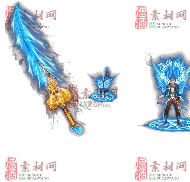 免费剑甲套装素材20240310A：48-1