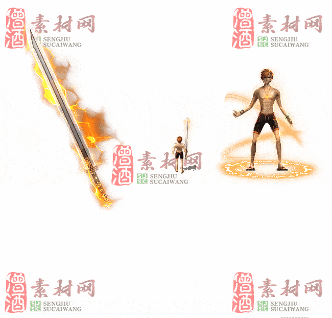 免费剑甲套装素材0310B：5-2