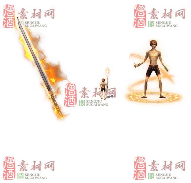 免费剑甲套装素材0310B：5-1