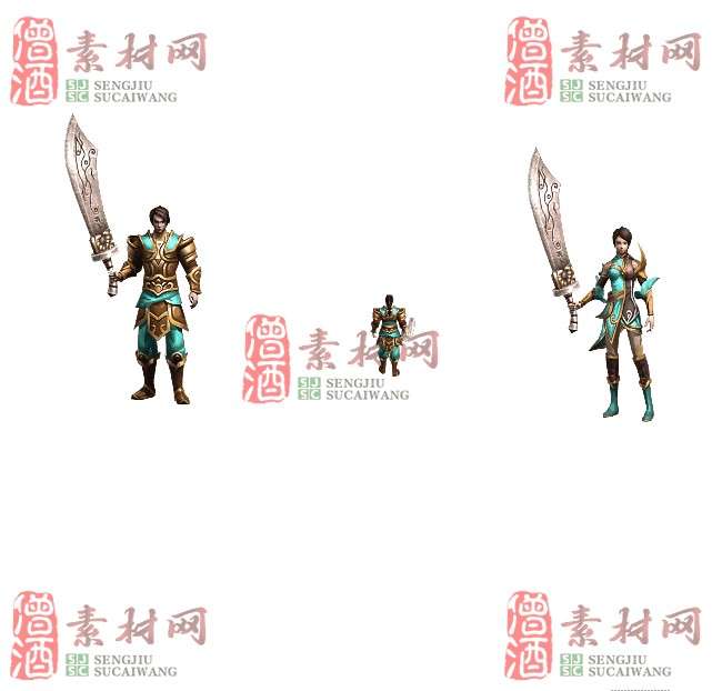 免费剑甲套装素材0310B：16-1