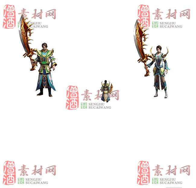 免费剑甲套装素材0310B：19-1
