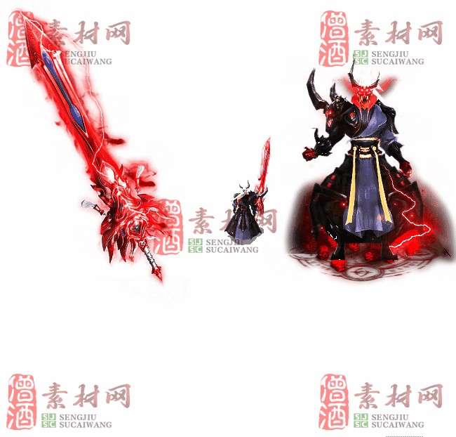 免费剑甲套装素材0310B：37-1
