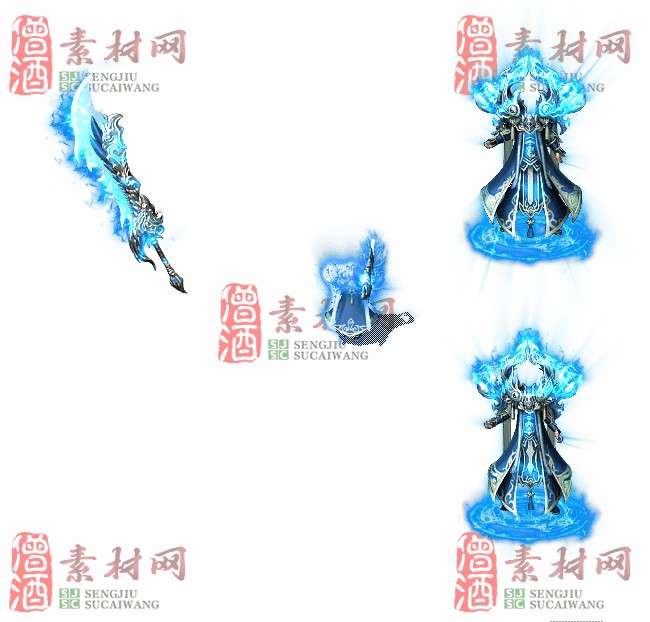 免费剑甲套装素材0310B：65-1