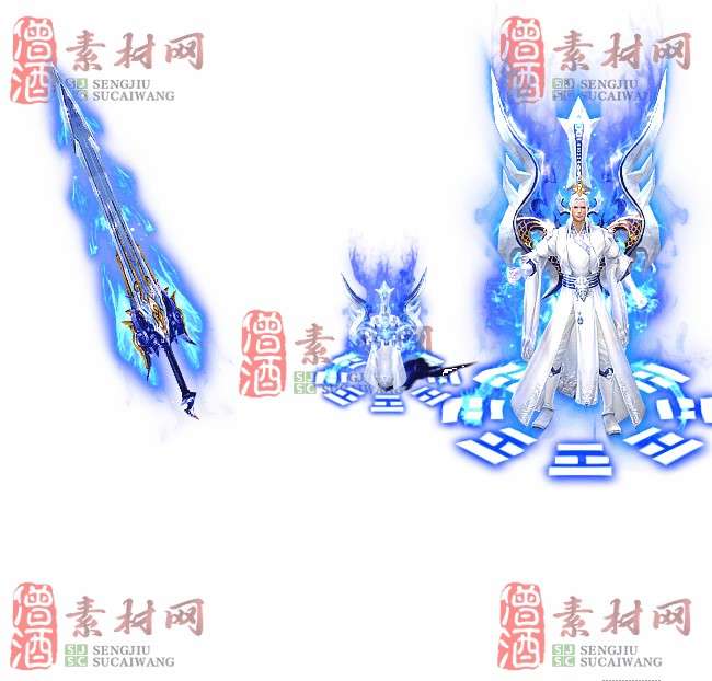 免费剑甲套装素材0310B：74-1