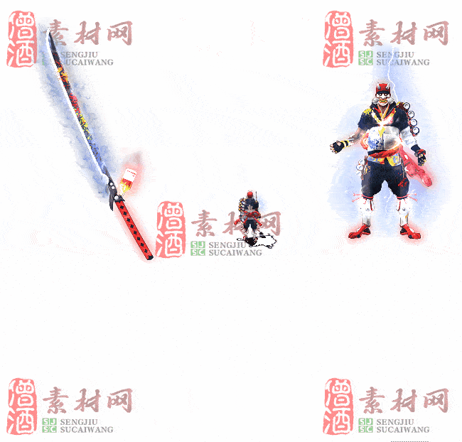 免费剑甲套装素材0310B：100-2