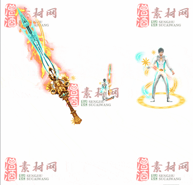 免费剑甲套装素材0311A：2-2