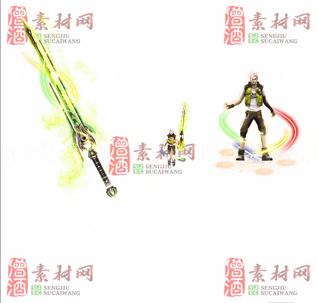 免费剑甲套装素材0311A：3-2