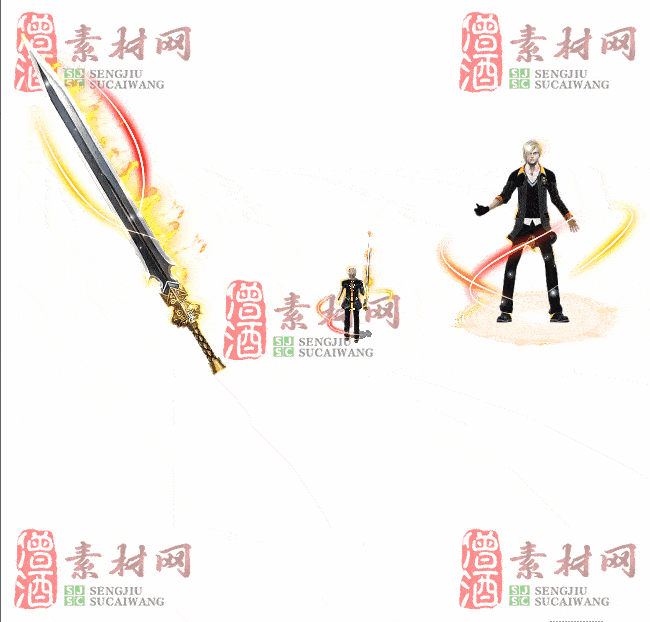免费剑甲套装素材0311A：4-2