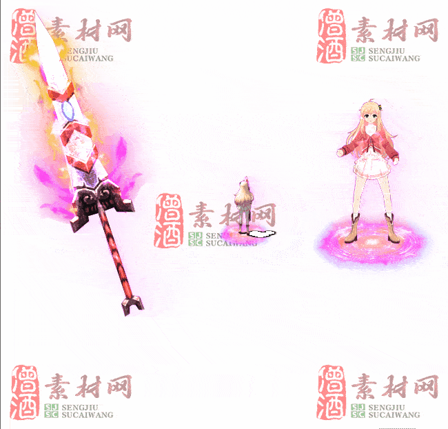 免费剑甲套装素材0311A：5-2