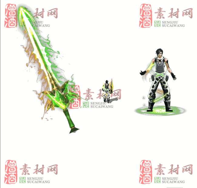 免费剑甲套装素材0311A：12-1