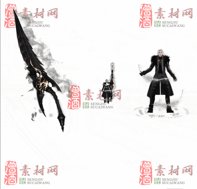 免费剑甲套装素材0311A：16-2