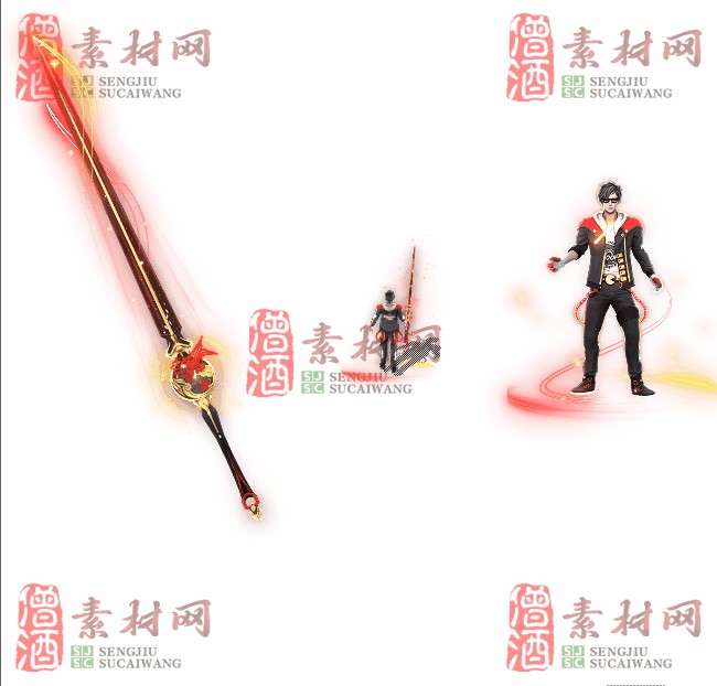 免费剑甲套装素材0311A：51-1