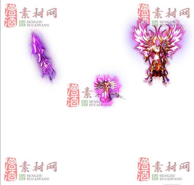 免费剑甲套装素材0311A：77-1