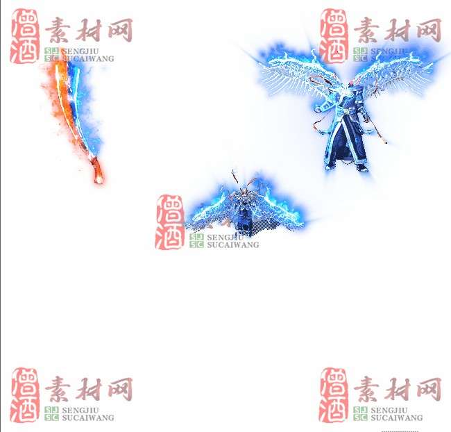 免费剑甲套装素材0311A：100-1