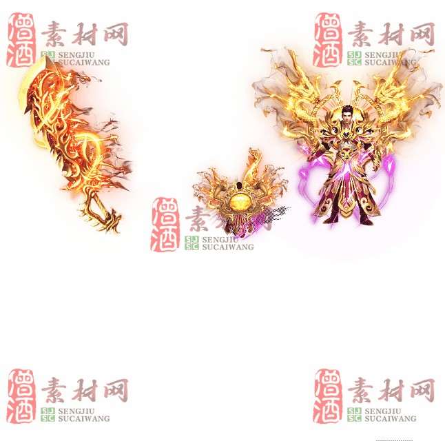 免费剑甲套装素材0311B：2-1