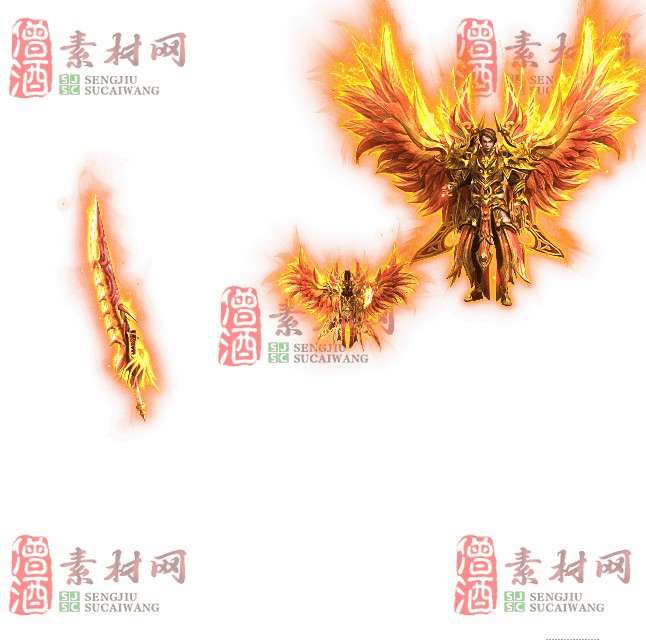 免费剑甲套装素材0311B：28-1