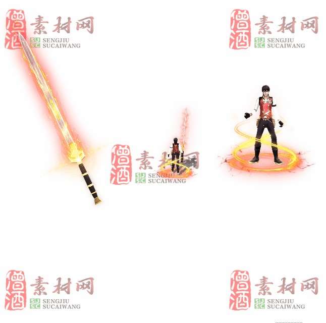 免费剑甲套装素材0311B：32-1