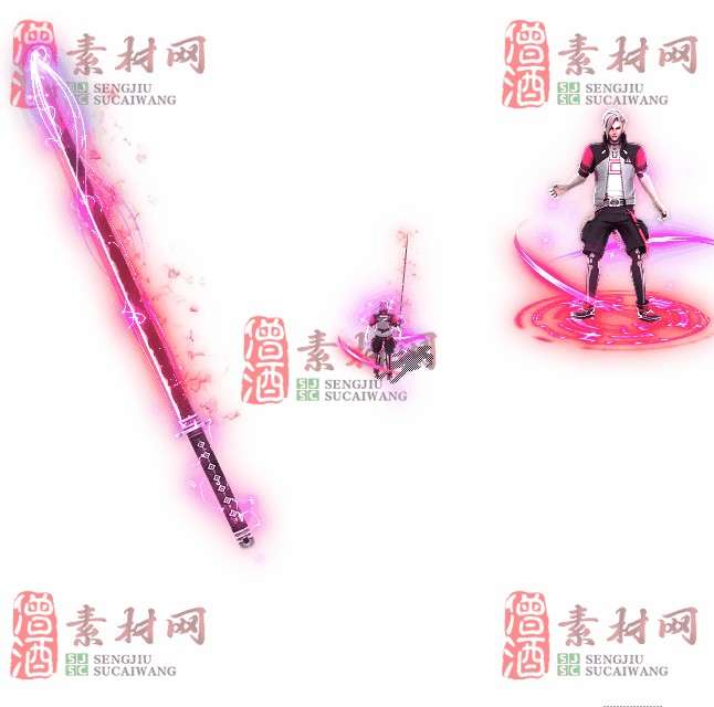 免费剑甲套装素材0311B：35-1