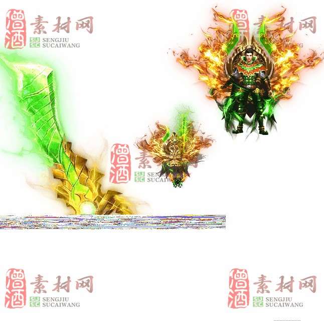 免费剑甲套装素材0311B：41-1