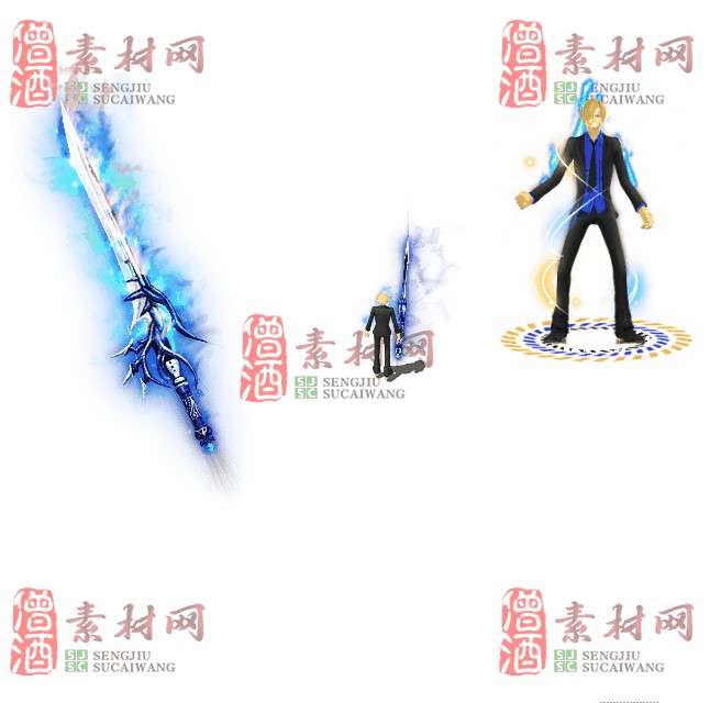 免费剑甲套装素材0311B：74-1