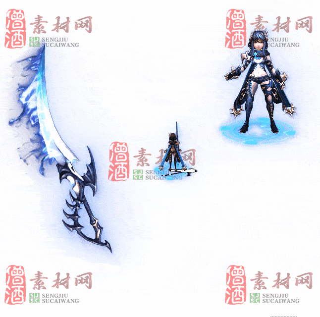 免费剑甲套装素材0311B：79-2