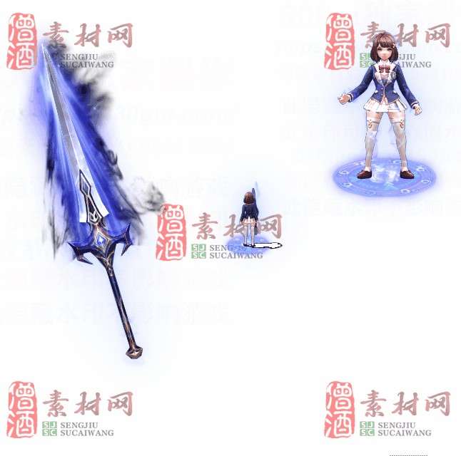 免费剑甲套装素材0311B：80-1