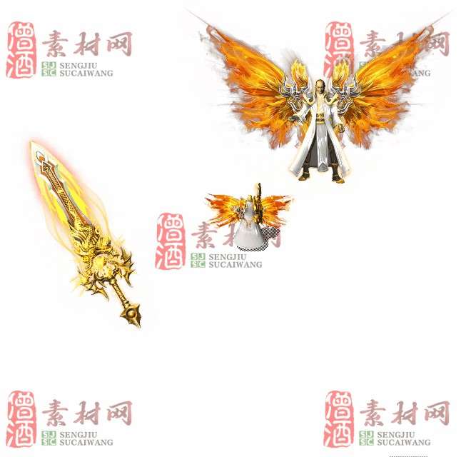 免费剑甲套装素材0311C：14-1