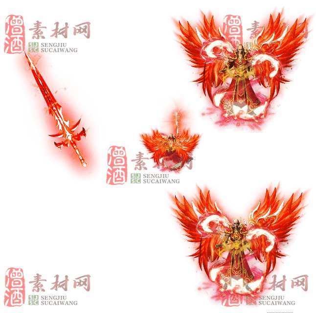 免费剑甲套装素材0311C：22-1
