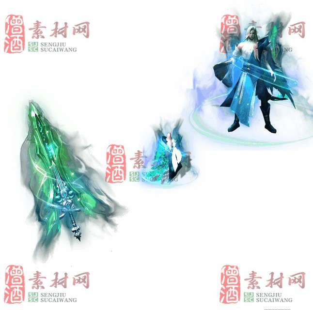 免费剑甲套装素材0311C：33-1