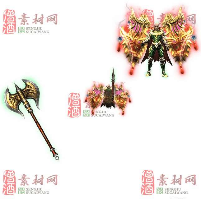 免费剑甲套装素材0311C：40-1