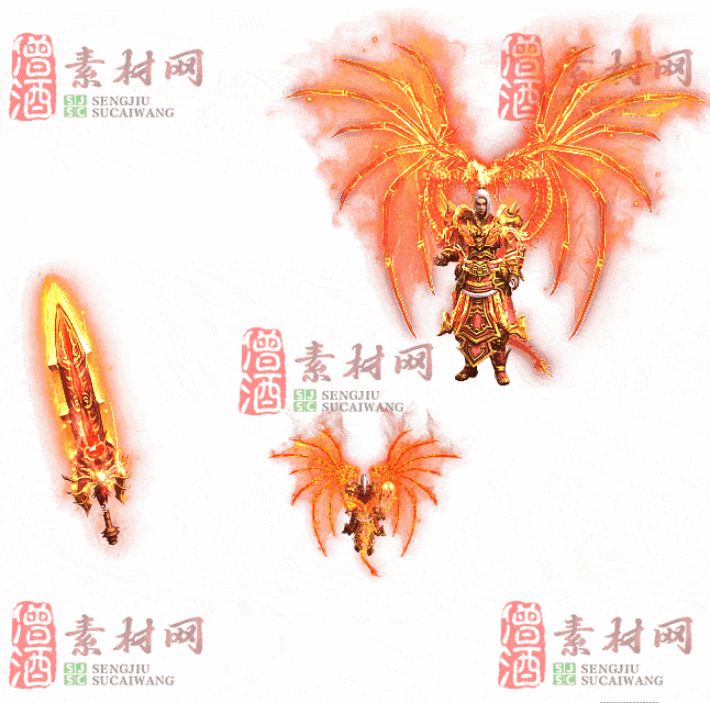 免费剑甲套装素材0311C：67-2
