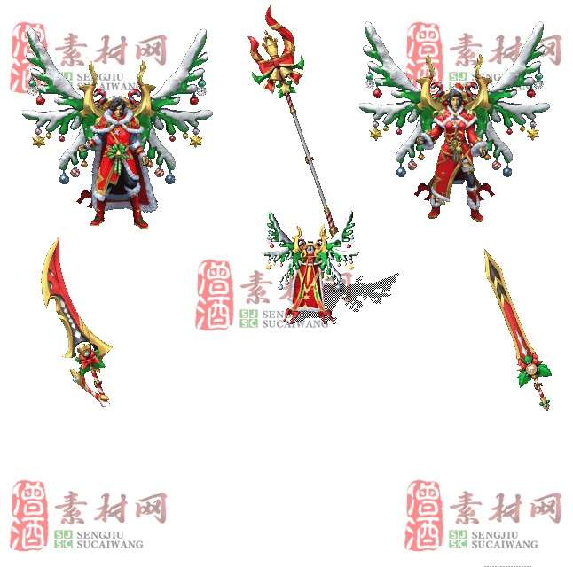 免费剑甲套装素材0312A：2-1