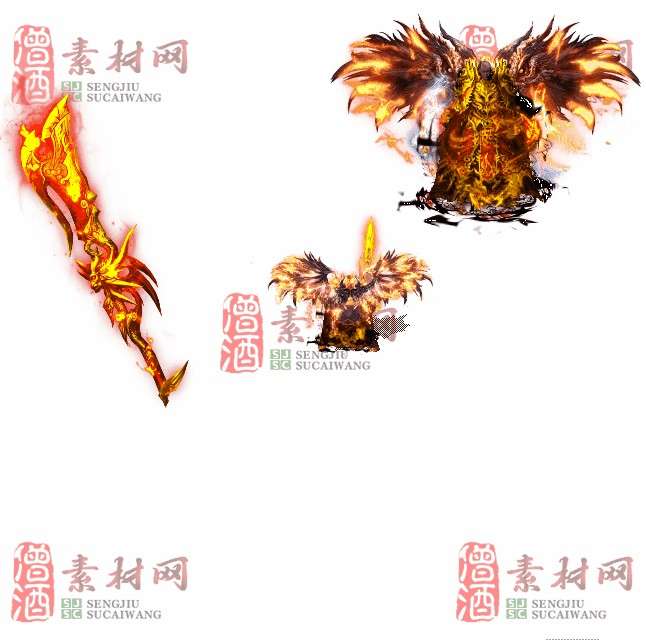 免费剑甲套装素材0312A：78-1