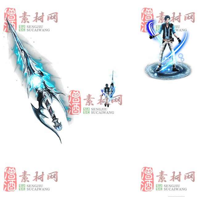 免费剑甲套装素材0312A：87-1