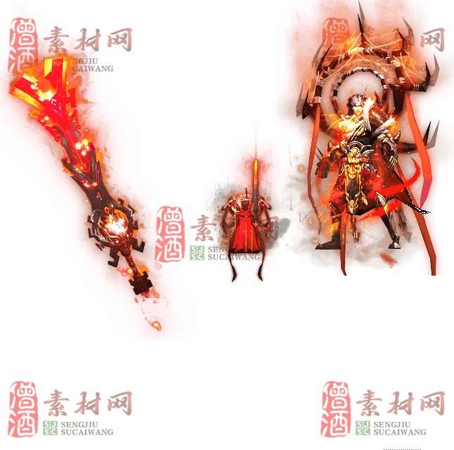 免费剑甲套装素材0312B：8-1