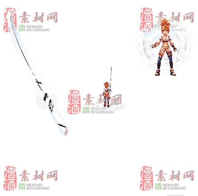免费剑甲套装素材0312B：11-1