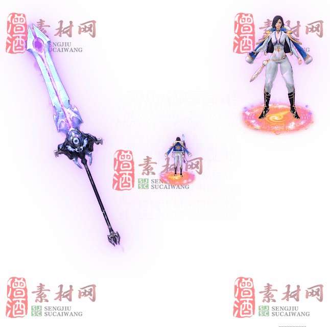 免费剑甲套装素材0312B：41-1