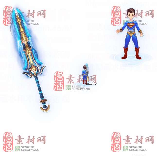 免费剑甲套装素材0312B：76-1