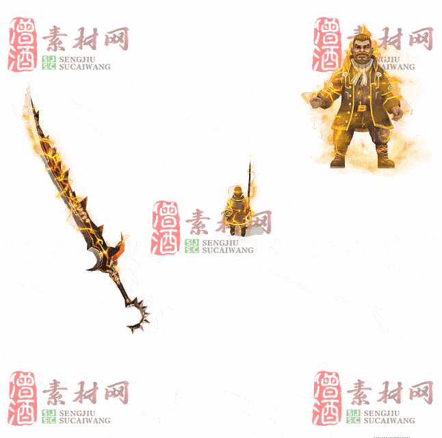 免费剑甲套装素材0312C：32-2