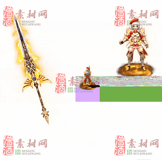免费剑甲套装素材0312C：79-2