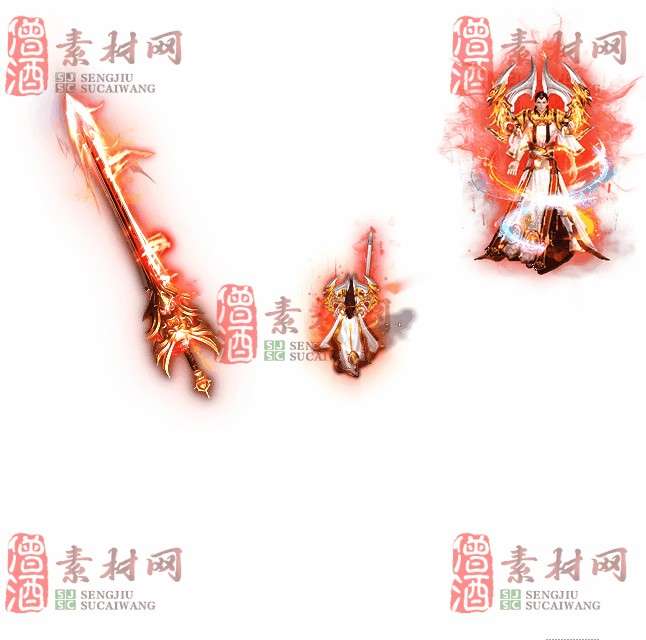 免费剑甲套装素材0313A：3-1