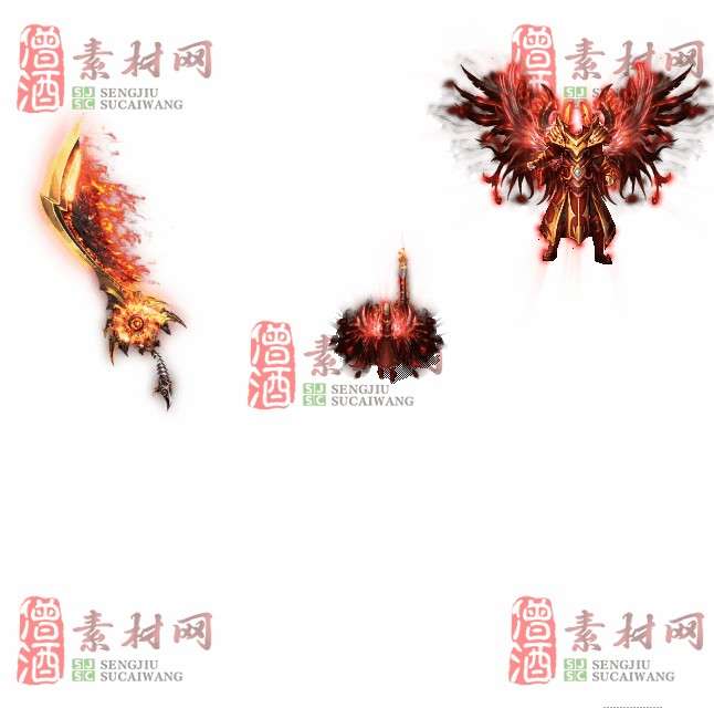 免费剑甲套装素材0313A：49-1