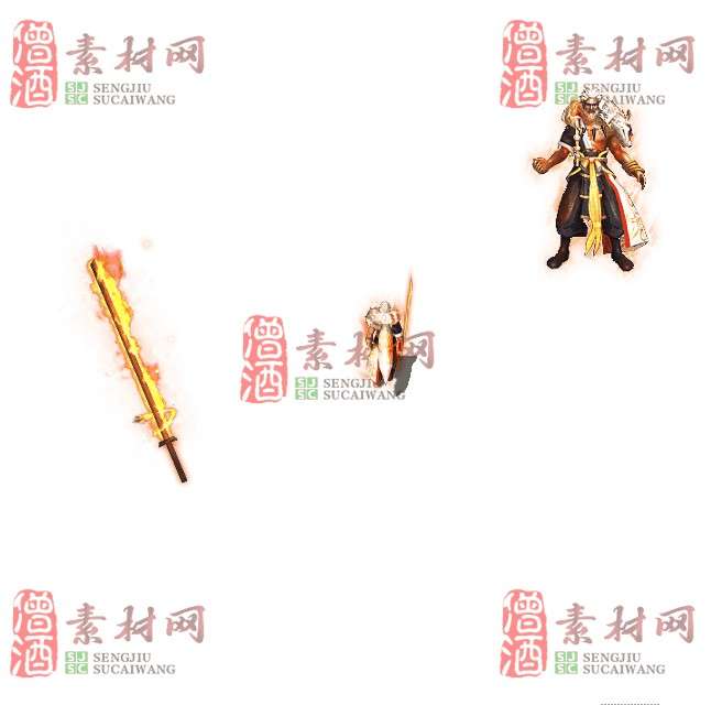 免费剑甲套装素材0313B：4-1