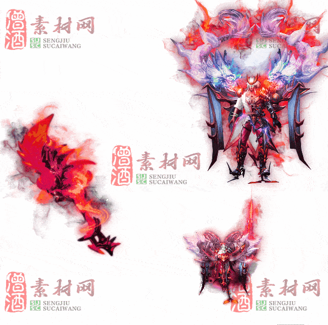 免费剑甲套装素材0313B：14-2