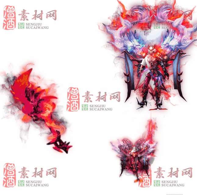 免费剑甲套装素材0313B：14-1