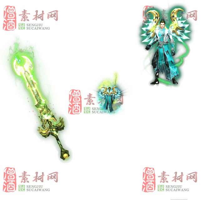 免费剑甲套装素材0313B：18-1
