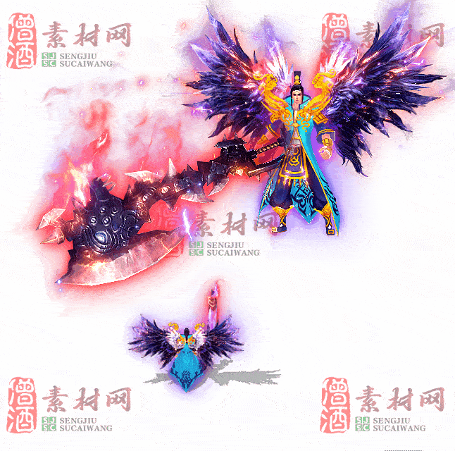 免费剑甲套装素材0313B：22-2